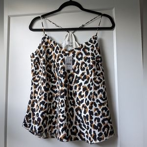 Leopard Print Tank Top